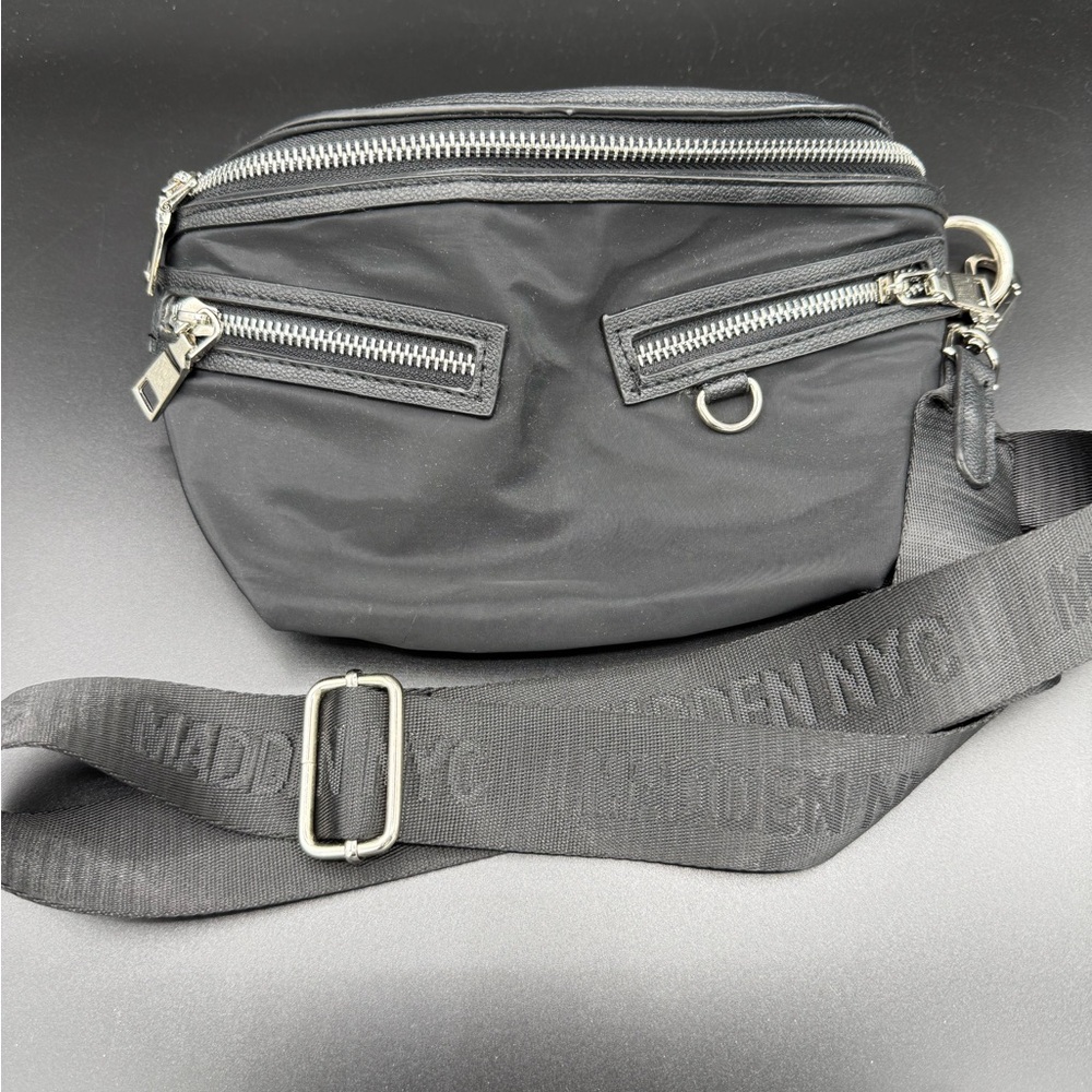 Steve Madden Black Fanny Pack Belt Bag